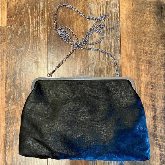 MIZTIQUE Vegan Leather Black Purse/Clutch - Picture 2 of 5